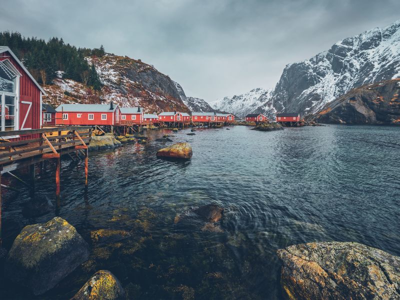 <p>villaggio Lofoten</p>